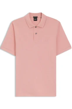 Pallas polo shirt in cotton piqué with embroidered logo