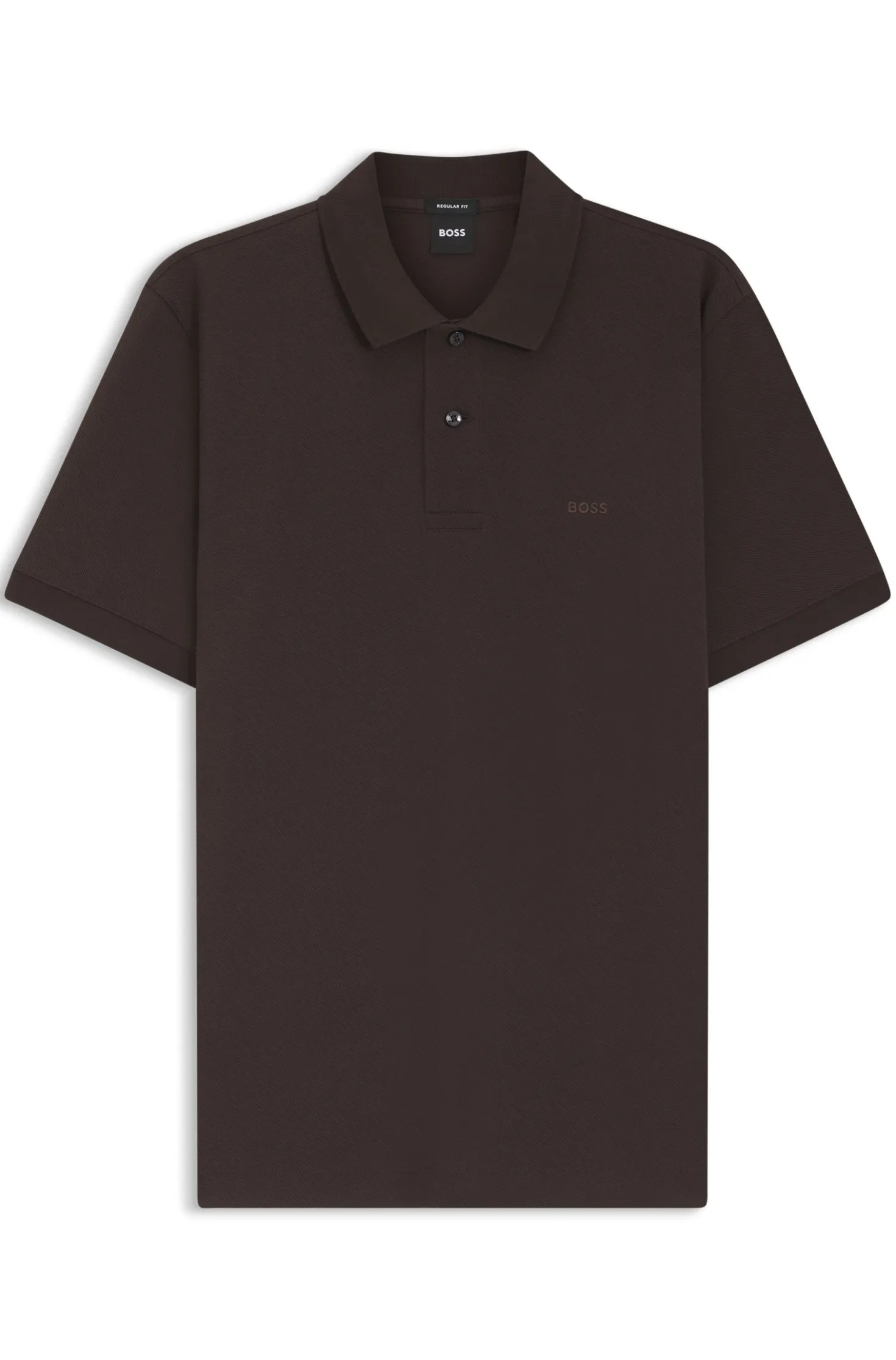 Pallas polo shirt in cotton piqué with embroidered logo