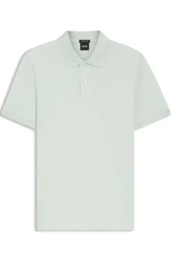 Pallas polo shirt in cotton piqué with embroidered logo