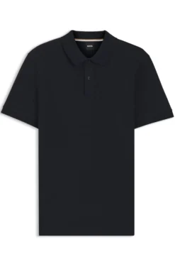 Pallas polo shirt in cotton piqué with logo details