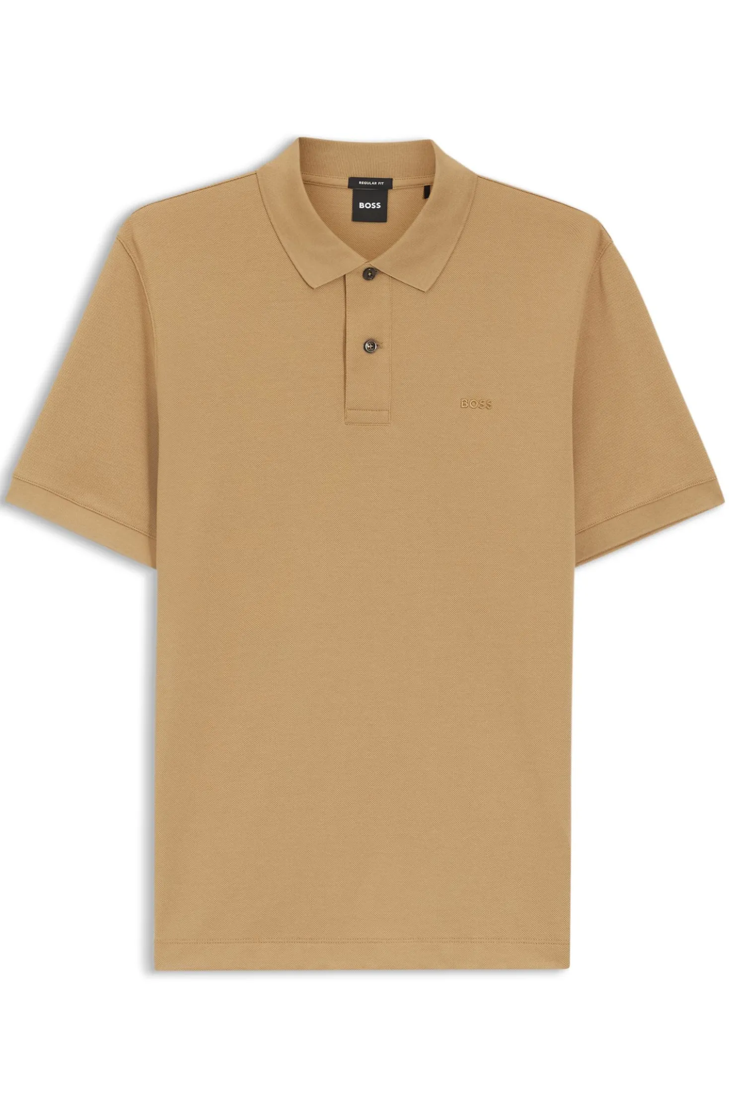Pallas polo shirt in cotton piqué with embroidered logo