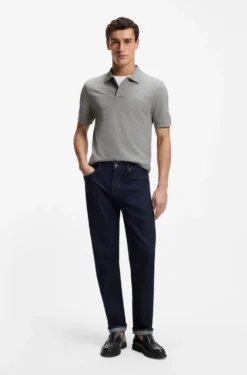 Pallas polo shirt in cotton piqué with embroidered logo
