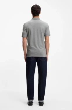 Pallas polo shirt in cotton piqué with embroidered logo