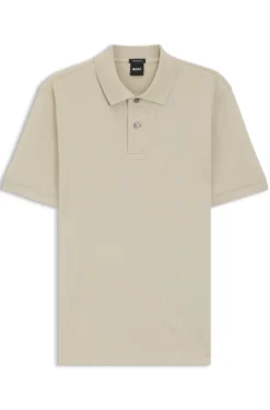 Pallas polo shirt in cotton piqué with embroidered logo