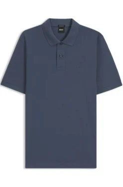 Pallas polo shirt in cotton piqué with embroidered logo