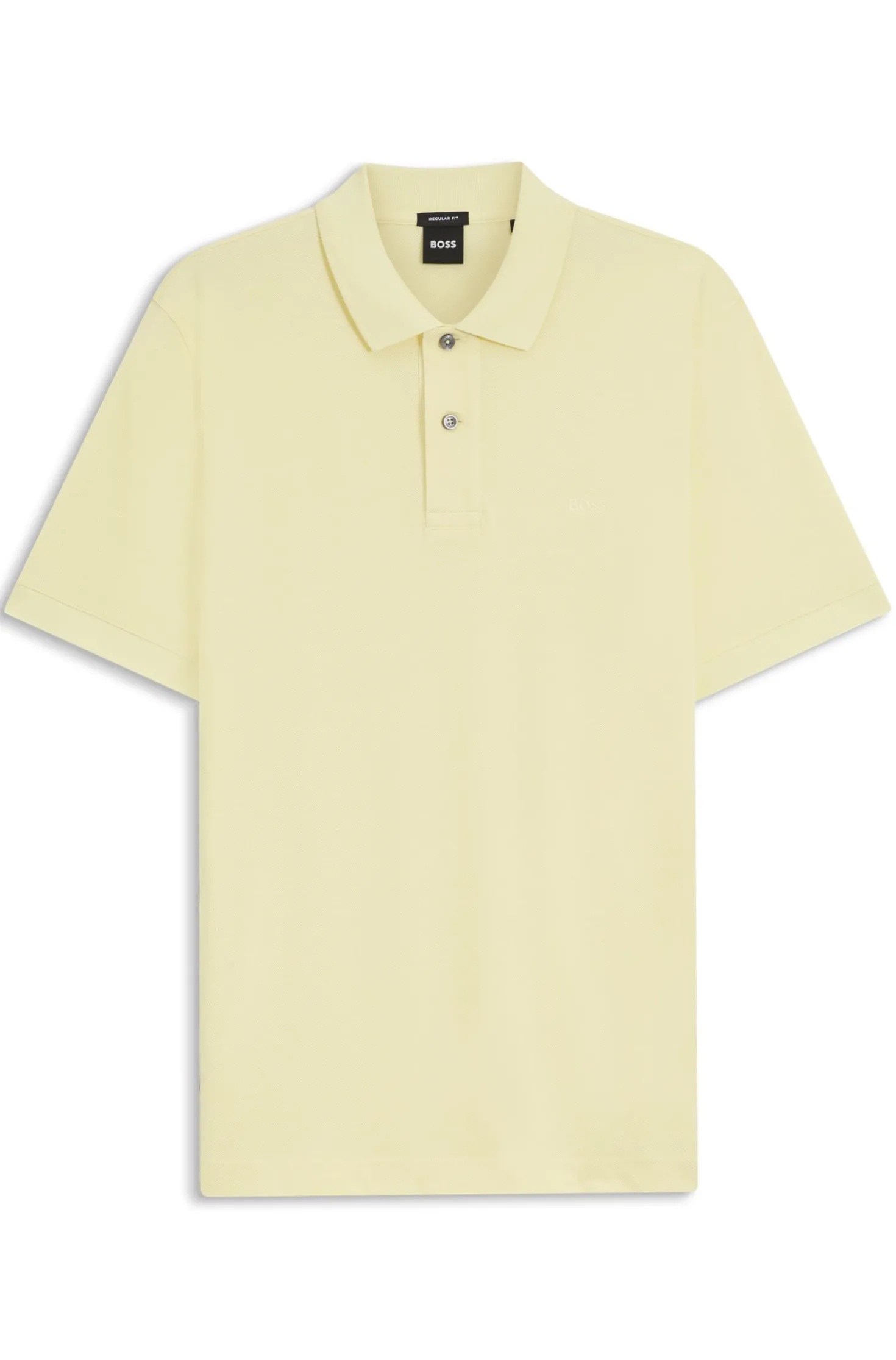 Pallas polo shirt in cotton piqué with embroidered logo