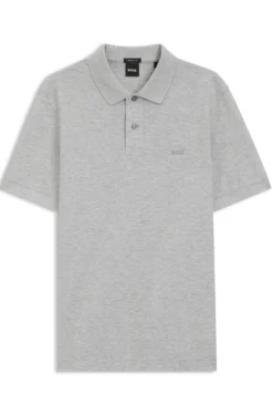 Pallas polo shirt in cotton piqué with embroidered logo