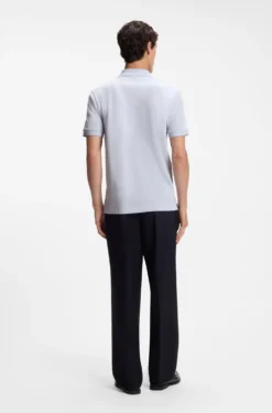 Pallas polo shirt in cotton piqué with embroidered logo