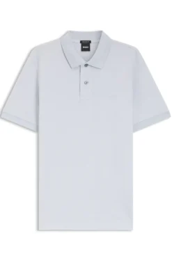 Pallas polo shirt in cotton piqué with embroidered logo