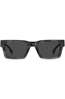 Patterned-acetate sunglasses with Double B monogram