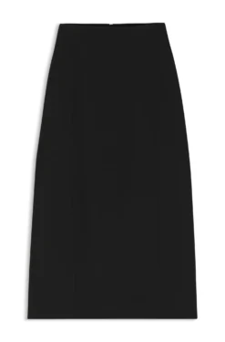 Pencil skirt in stretch twill
