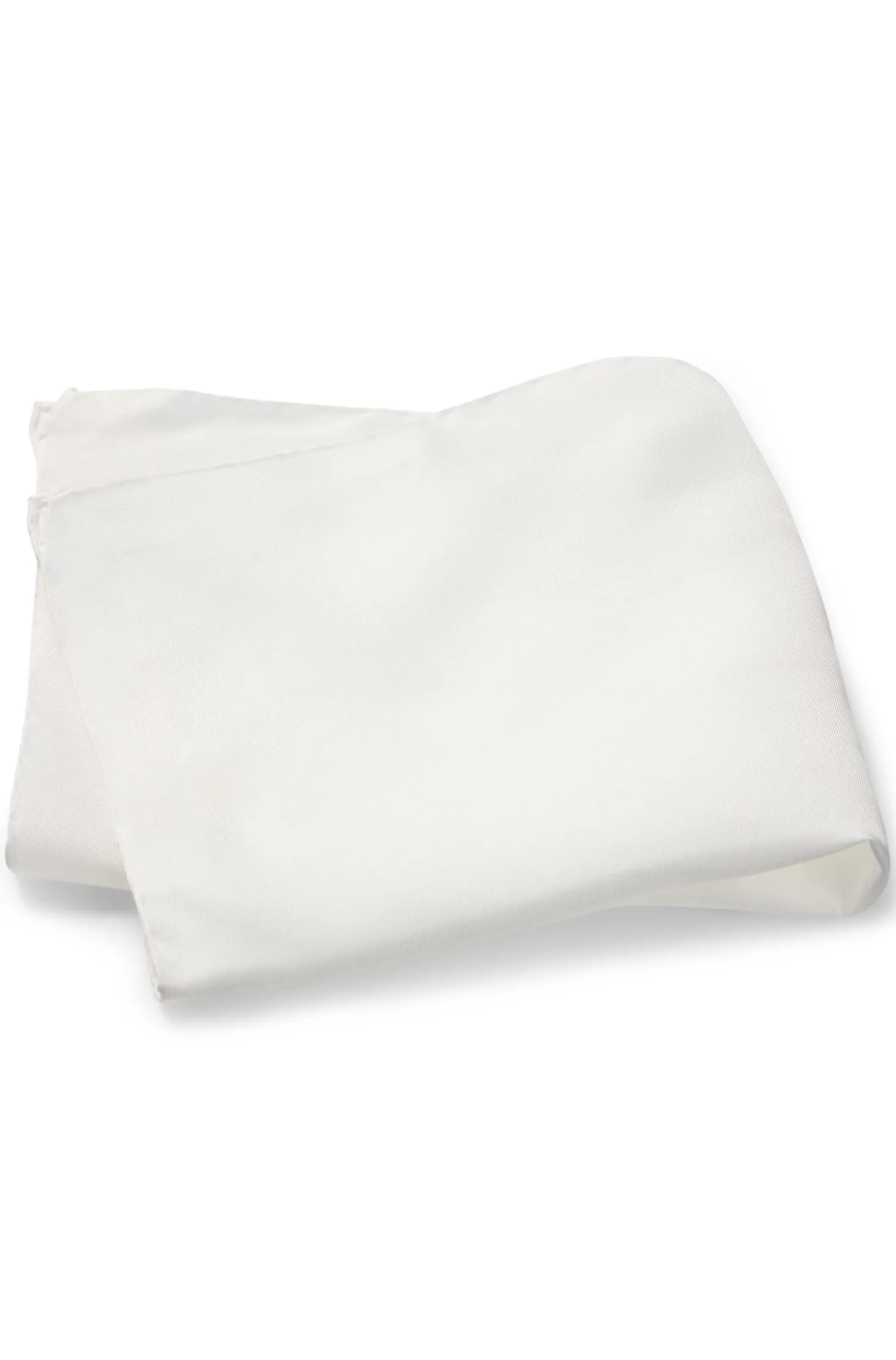 Pocket square in fine silk twill