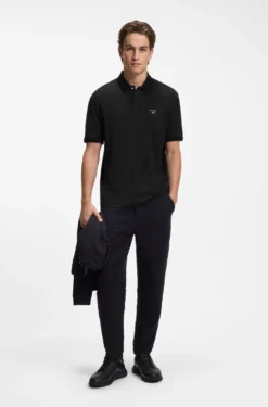 Porsche x BOSS polo shirt with gloss branding