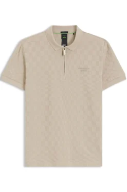 Porsche x BOSS polo shirt with Pasha pattern