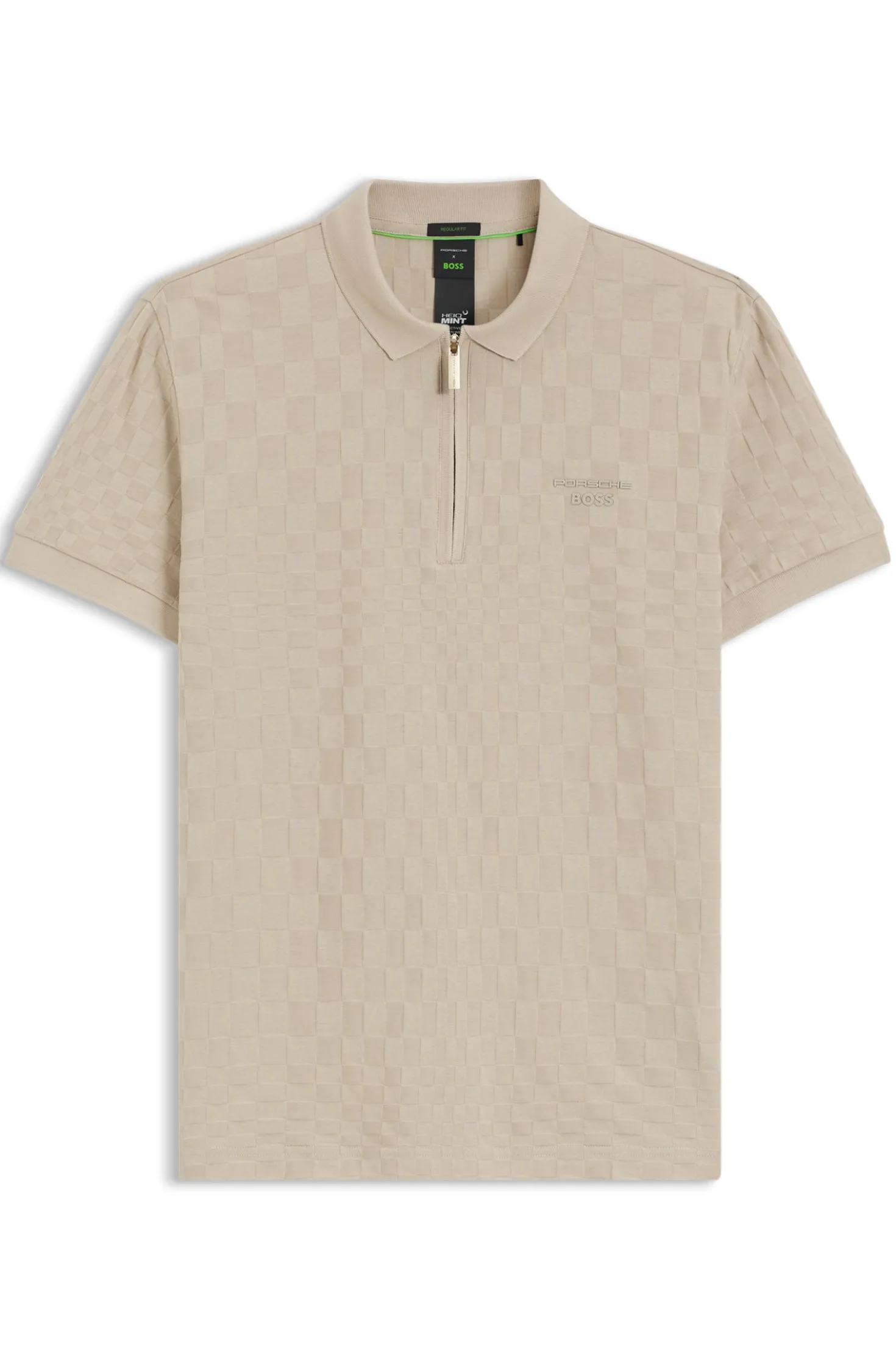 Porsche x BOSS polo shirt with Pasha pattern