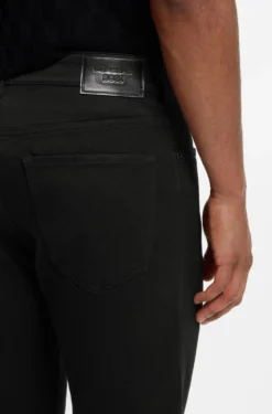 Porsche x BOSS tapered-fit trousers in stretch denim