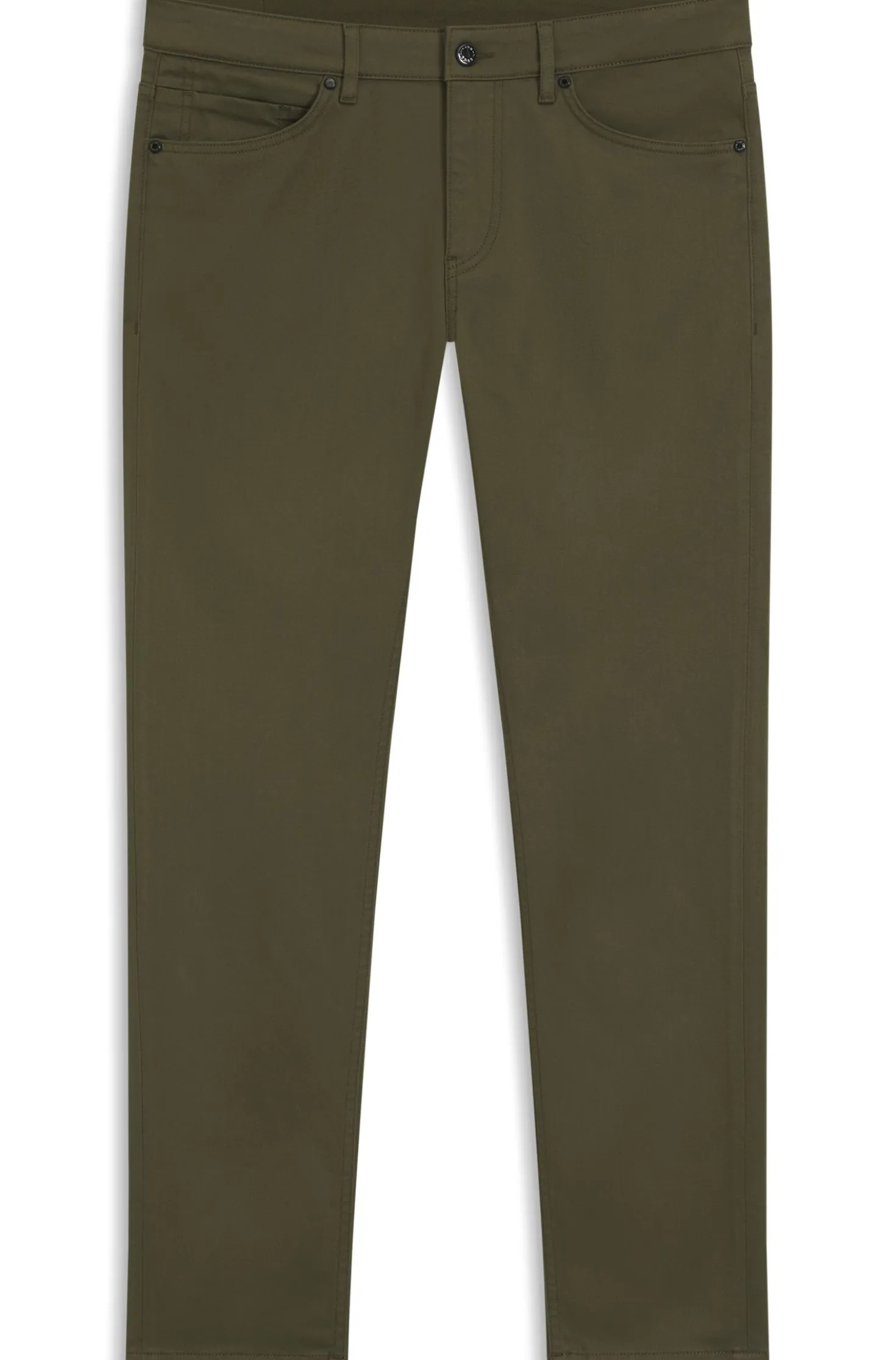 Porsche x BOSS tapered-fit trousers in stretch denim