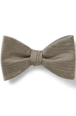 Pre-tied bow tie in a silk blend