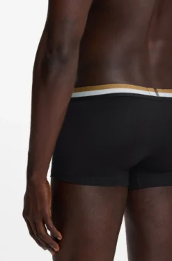 Quick-drying trunks in a technical cotton blend