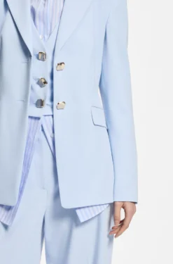 Regular-fit blazer with gold-tone buttons