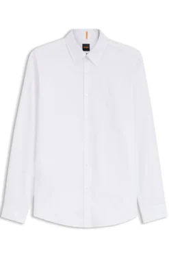Regular-fit button-down shirt in Oxford cotton