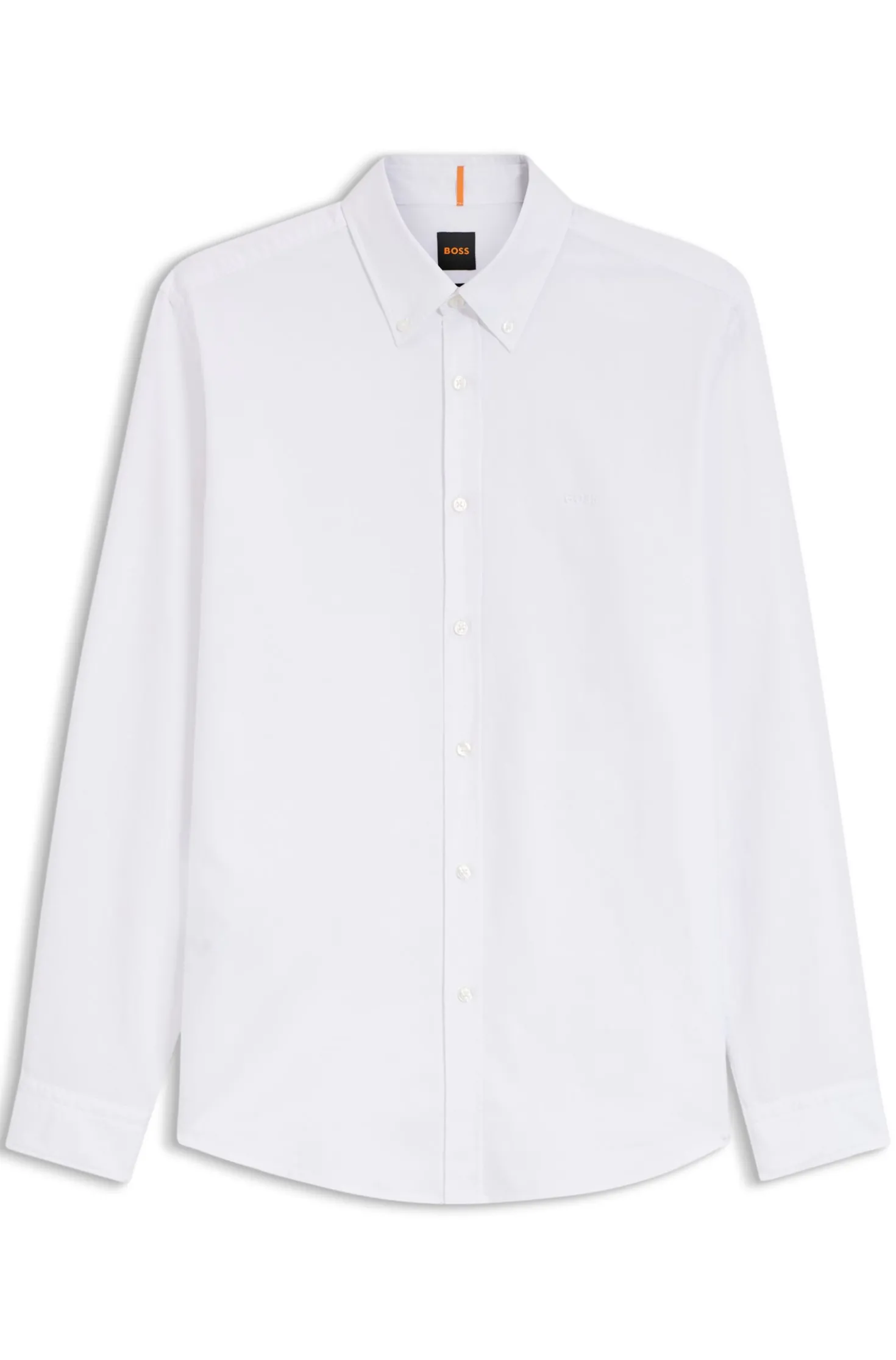 Regular-fit button-down shirt in Oxford cotton