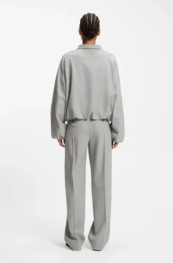 Regular-fit jacket in stretch sharkskin