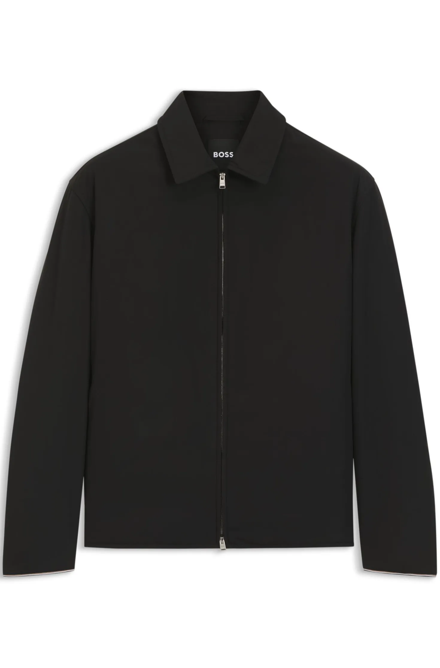 Regular-fit jacket with water-repellent finish