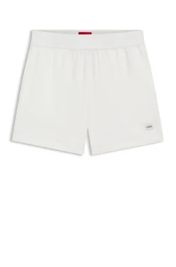 Regular-fit loungewear bottoms in stretch fabric