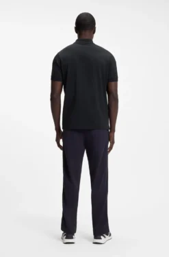 Regular-fit polo with embroidered logo