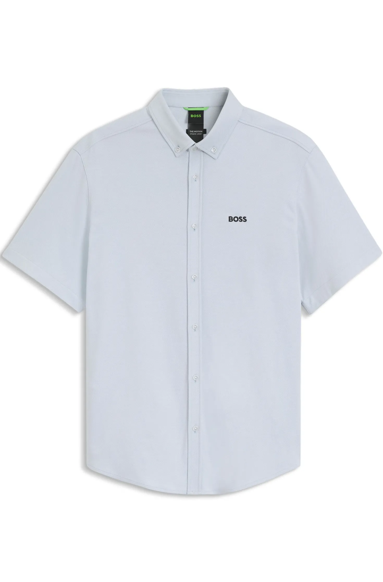 Regular-fit shirt in cotton jersey