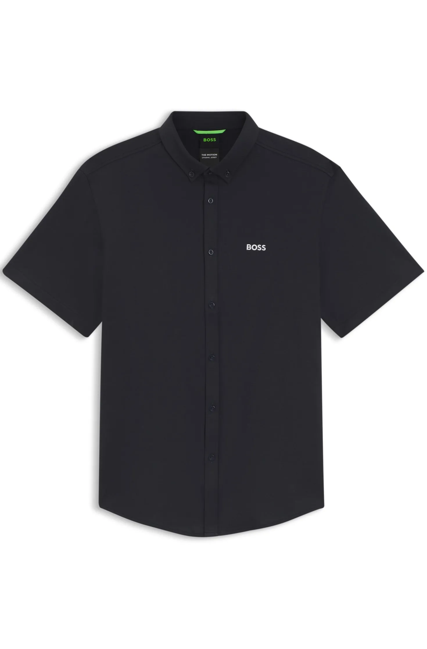 Regular-fit shirt in cotton jersey