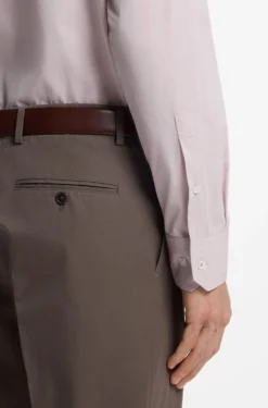 Regular-fit shirt in Italian-made cotton