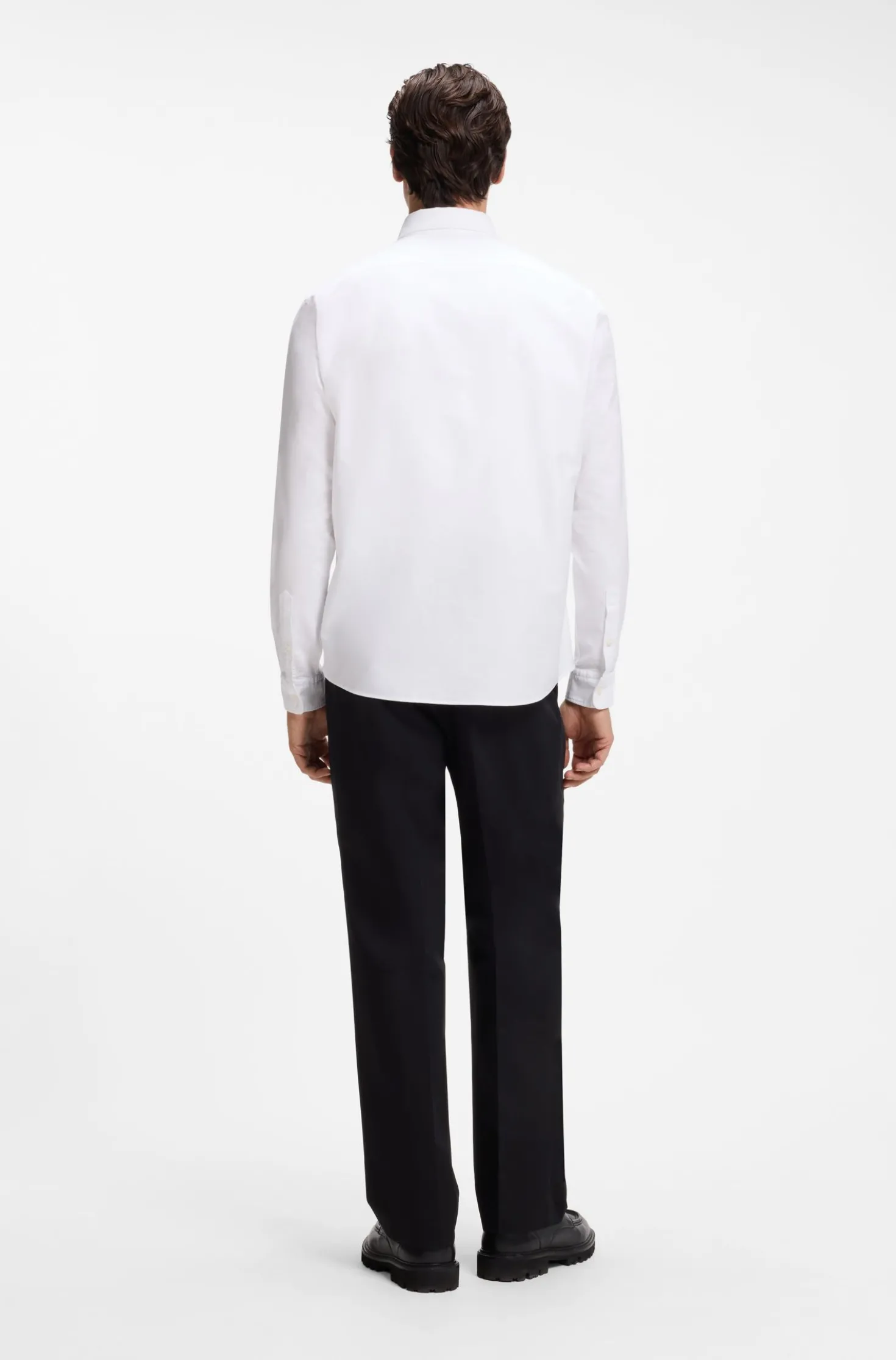 Regular-fit shirt in Oxford cotton