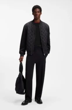 Regular-fit sweater in a cotton blend
