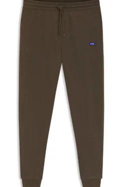 Regular-fit tracksuit bottoms in French-terry cotton