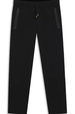 Regular-fit tracksuit bottoms in a cotton blend