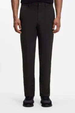 Regular-fit trousers in water-repellent stretch fabric