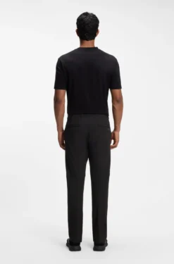 Regular-fit trousers in water-repellent stretch fabric