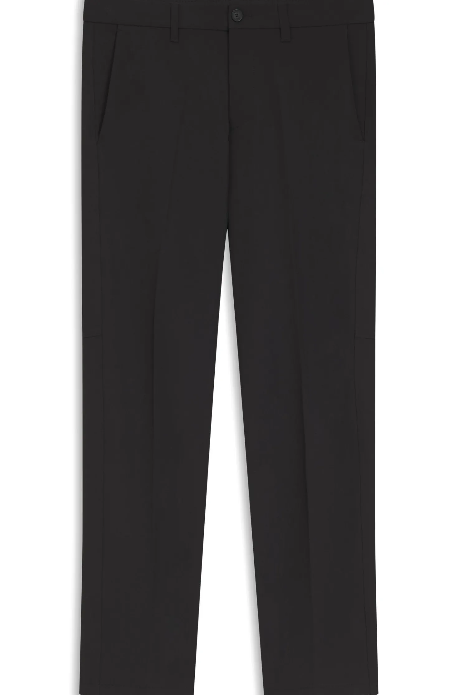 Regular-fit trousers in water-repellent stretch fabric