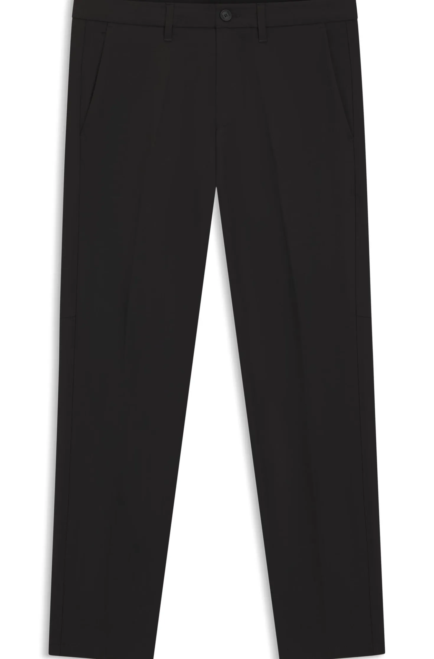 Regular-fit trousers in water-repellent stretch fabric