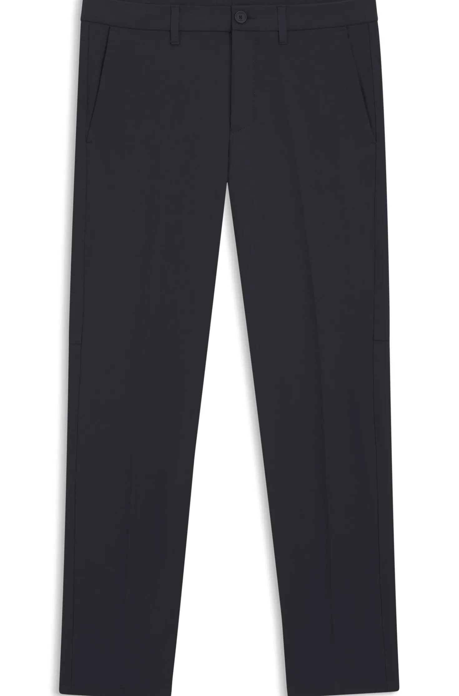 Regular-fit trousers in water-repellent stretch fabric