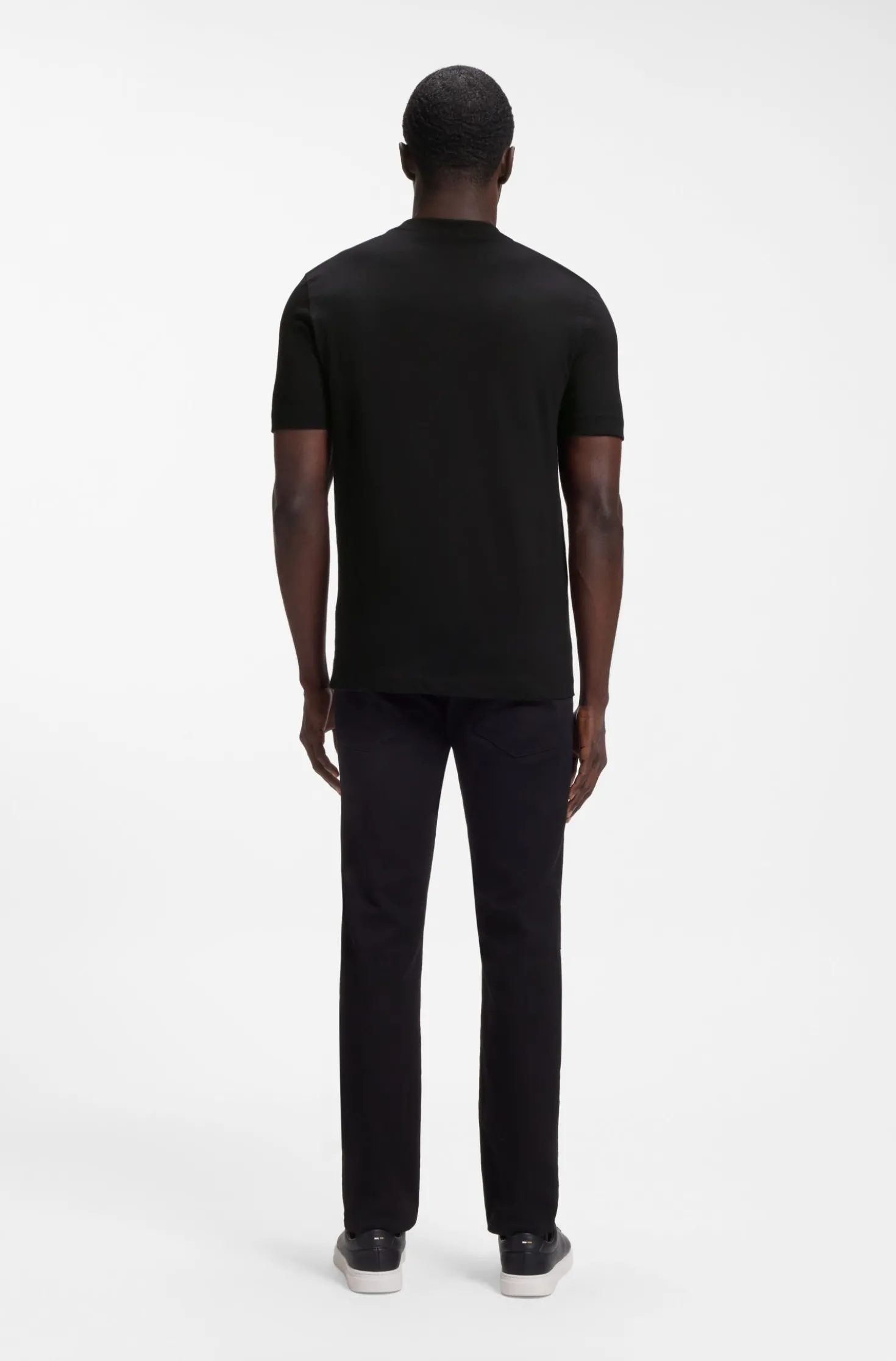 Regular-fit T-shirt in cotton jersey