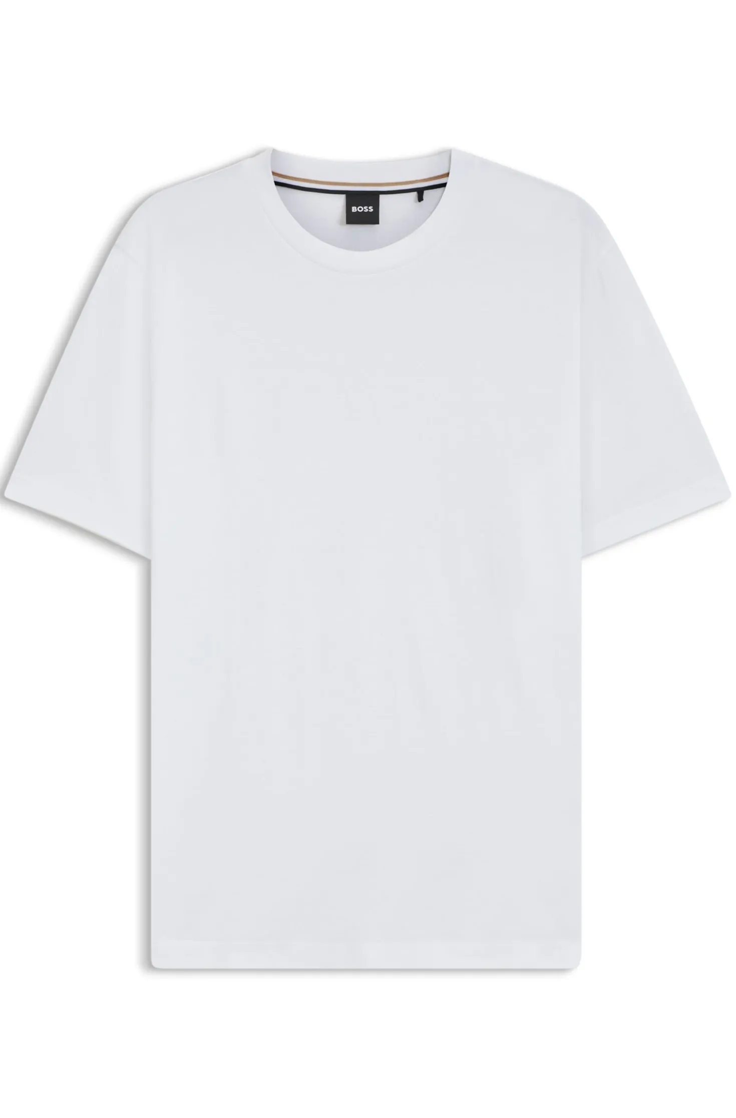 Regular-fit T-shirt in cotton jersey