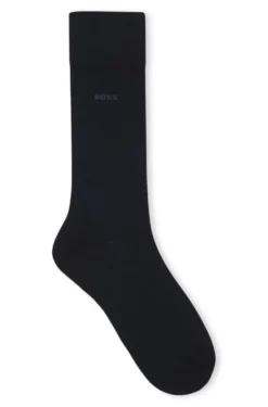 Regular-length socks in stretch cotton