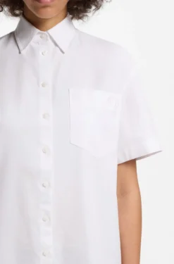 Relaxed-fit blouse in Oxford cotton