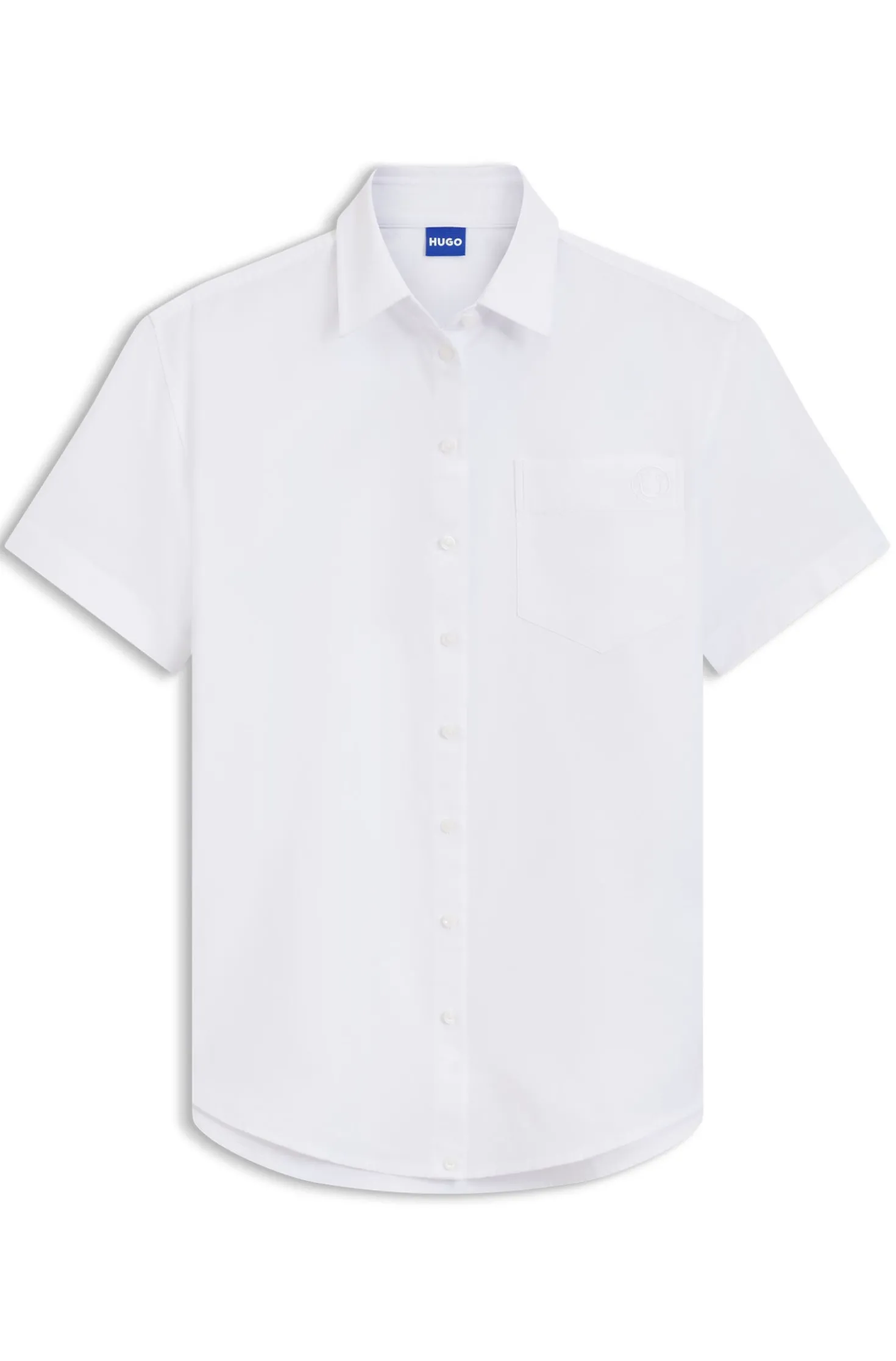 Relaxed-fit blouse in Oxford cotton