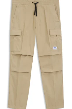 Relaxed-fit cargo trousers in cotton ripstop