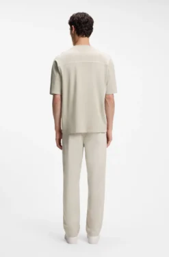 Relaxed-fit cotton T-shirt with embroidered logo