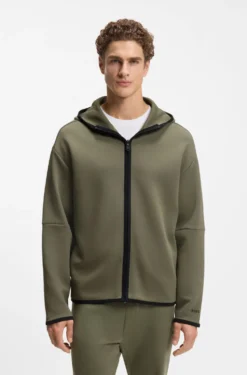 Relaxed-fit hoodie in a super-soft cotton blend